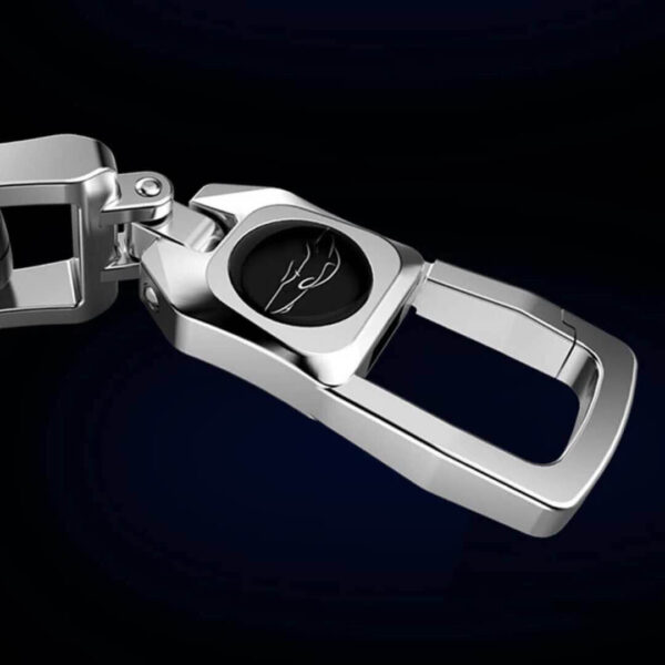 3D Metal Car Key Ring Keychain Key Holder Logo Auto Accessories Ho an'ny KIA Benz Audi Toyota 3