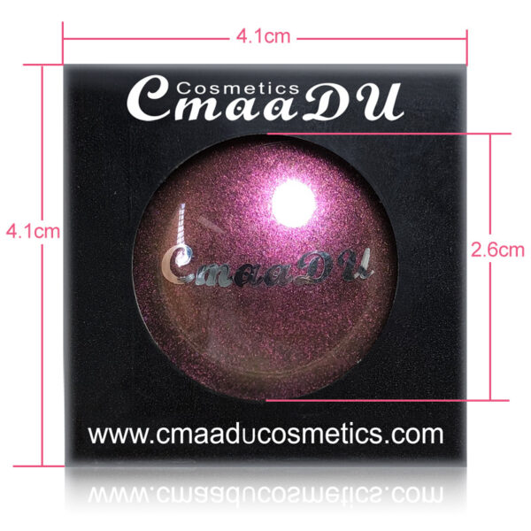 4 Mga Kolor nga Chameleon Metallic Eyeshadow Palette Diamond High Pigmented Shiny Eye Shadow Powder Beauty Makeup Duo 5
