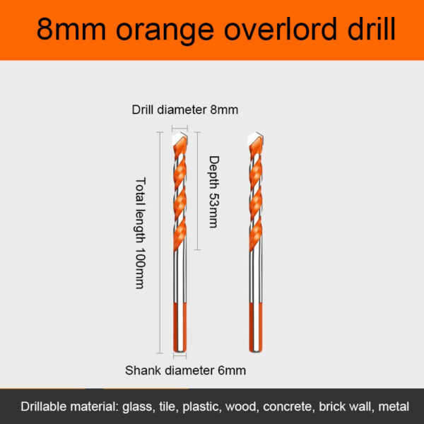 6 8 10 12mm Hole Saw Drill Bits 4 Pcs Titanium Coated Sawtooth Drill Bit Tool 2