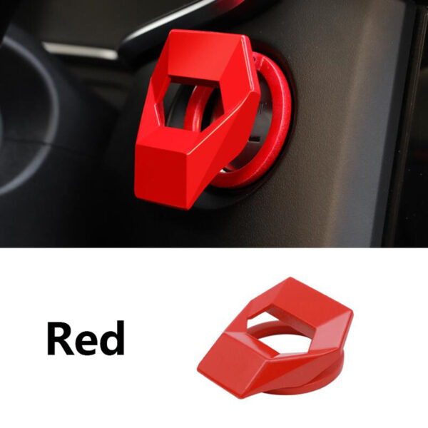 Car Engine Start Stop Button Cover For Peugeot 308 307 206 Traveller Expert 407 2008 508 2