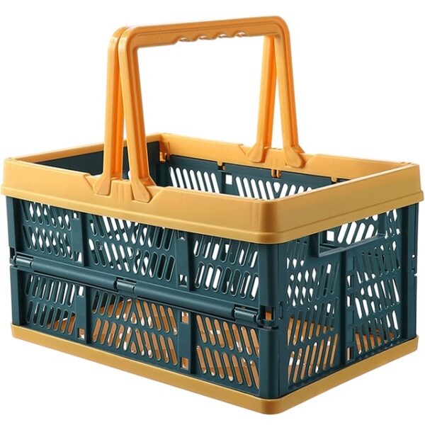 Collapsible Crate Folding Storage Box Basket With Handles Durable Transportable Utilit Crate Aykasa Portable Foldable