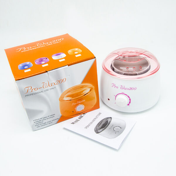 Electric Pro Wax Heater Waxing Machine For Hair Removal Body Epilator Paraffin Wax kit With 300g 5