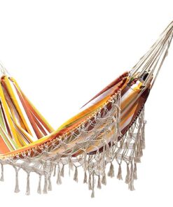 Hammock Boho Large Brazilian Macrame Fringe 2 Person Double Deluxe Hammock Swing Net Chair indoor hanging 2.jpg 640x640 2