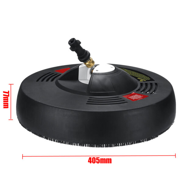 High Pressure Cleaner Round Attachment Flat Surface Cleaner Fais Fab Washer Gas Pressure Washer 1 4 Quick 3