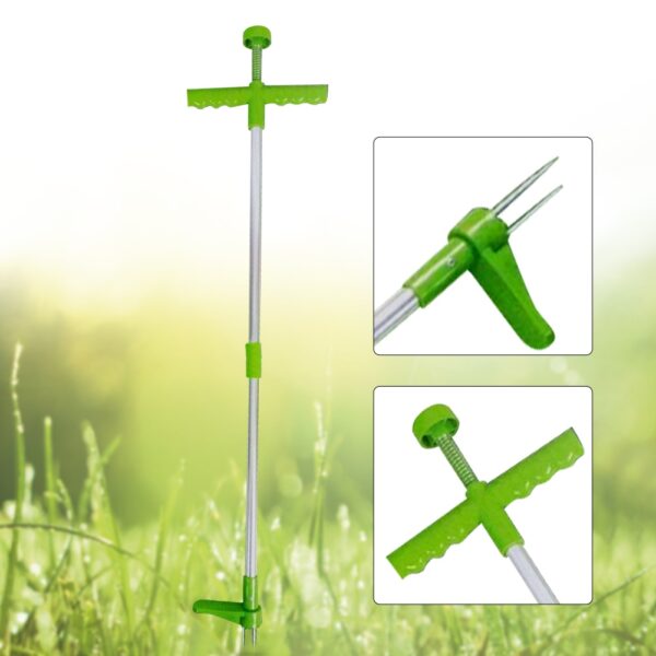 Killer เครื่องมือ แบบพกพา Long Handled น้ำหนักเบา Claw Weeder ทนทานคู่มือ Outdoor Stand Up Garden Lawn Weed 5