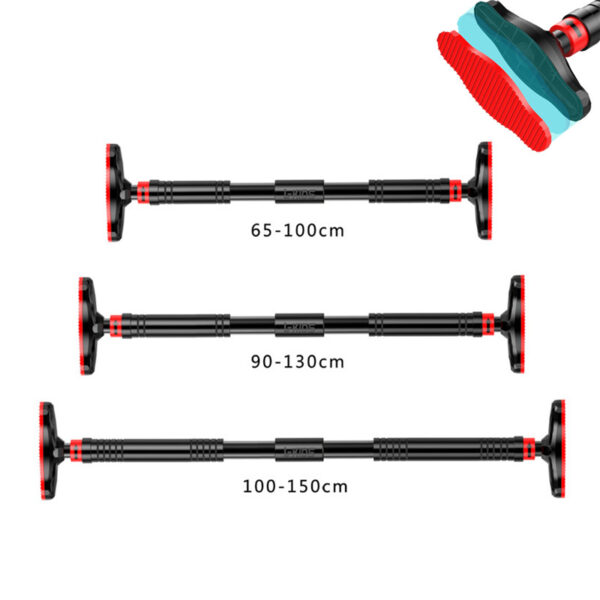 Dakong Pultahan nga Horizontal bar Steel Adjustable Training Bars Para sa Home Sport Workout Pull Up Arm Training