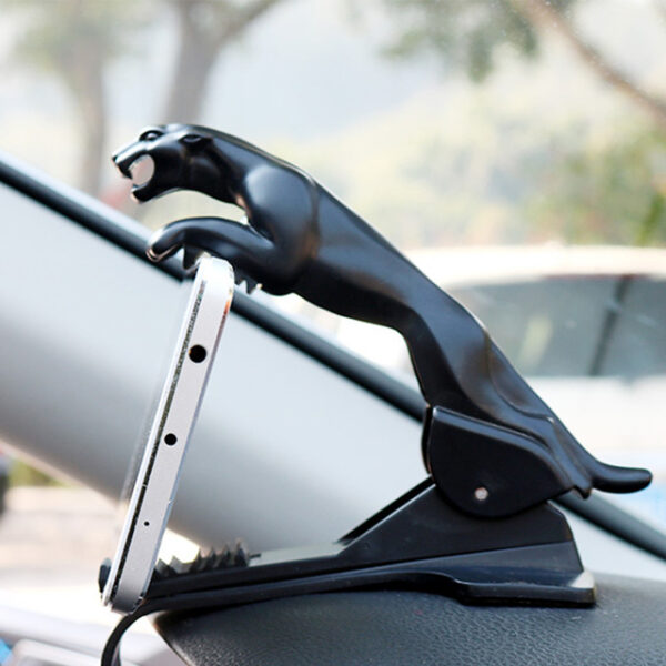 Leopard Car Phone Holder Ornaments Universal Anti Skid 360 Degree Rotating Adjustable Bracket Interior Cool Dashboard 4.jpg 640x640 4