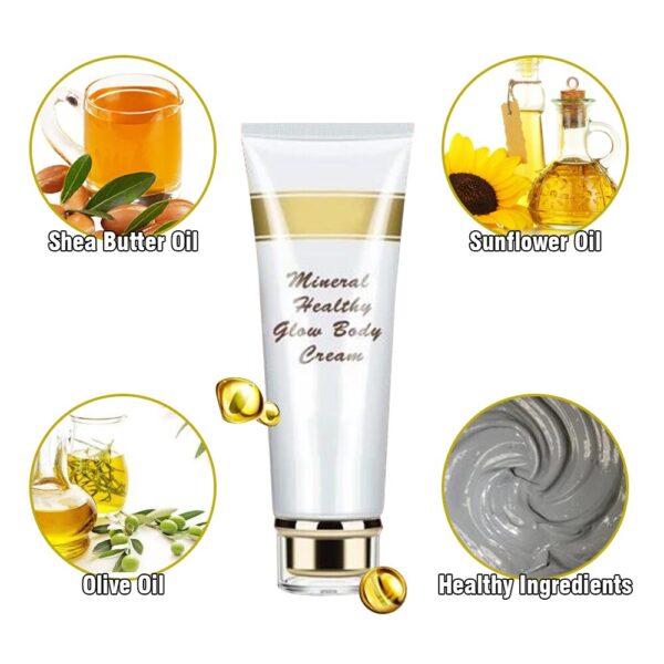 Mineral Healthy Glow Body Cream Whitening Cream Vulkanschlammmaske Fast Skin Deep Clean Skin Moisturizing