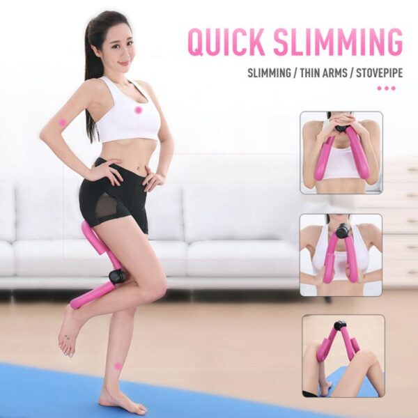 Multifunctional Legs Muscle Training Tool Hip Trainer Pelvic Floor Muscle Fitness Device Stovepipe Artifact Leg Body 2