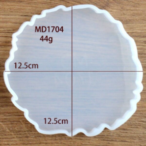 New Agate Slice Silicone Mold Crystal Mold Make Your Own Coaster Resin Art Supplies Clear Coaster 2.jpg 640x640 2