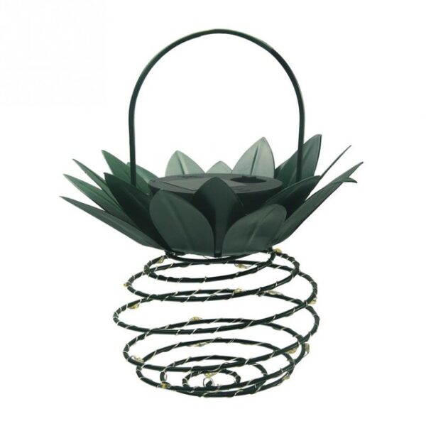 New Outdoor Waterproof Garden Pineapple Solar Lights Path Lights Hanging Fairy Lights20 Solar Led Warm