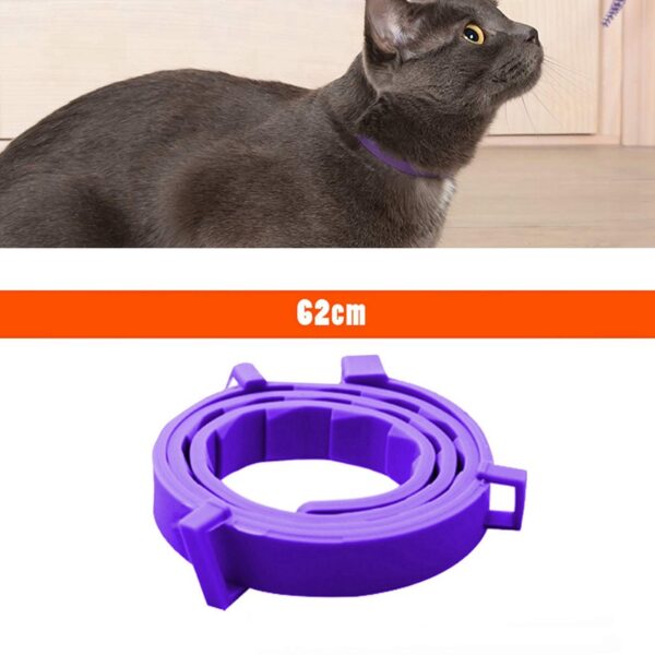 Pet Calm Collar Cat And Dog Soothe Collar Adjustable TPR Neck Strap relieve Anxiety Remove Restlessness 5