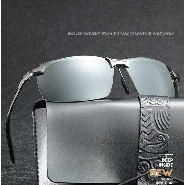 Photochromic Sunglasses Men Polarized Driving Chameleon Glasses Male Change Color Sun Glasses Day Night Vision Driver 1
