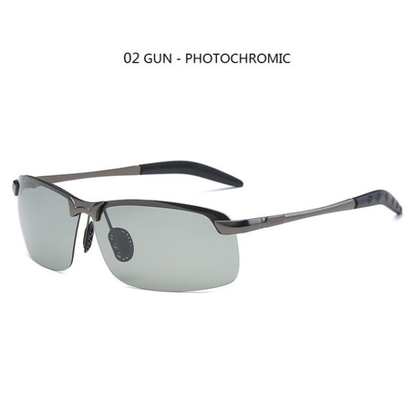 Photochromic Sunglasses Mga Lalaki nga Polarized Driving Chameleon Salamin Laki Pagbag-o Kolor Sunglasses Adlaw Gabii Panan-awon Driver 1.jpg 640x640 1