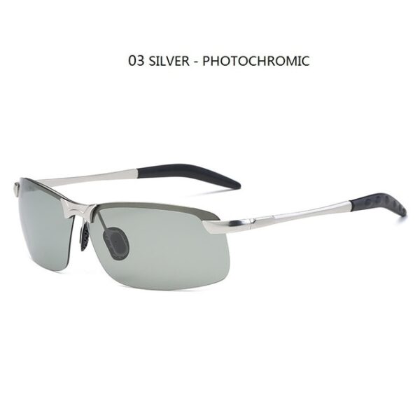 Photochromic Sunglasses Mga Lalaki nga Polarized Driving Chameleon Salamin Laki Pagbag-o Kolor Sunglasses Adlaw Gabii Panan-awon Driver 2.jpg 640x640 2