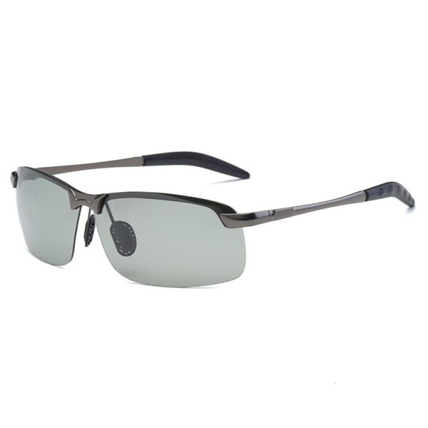 Photochromic Sunglasses Mga Lalaki nga Polarized Driving Chameleon Salamin Lalaki Pagbag-o sa Kolor Sunglasses Adlaw Adlaw Gabii Panan-awon Driver 3