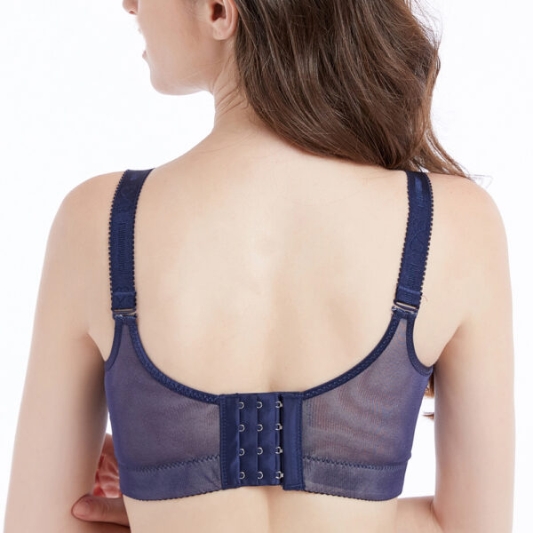 SVOKOR Brúigh Bras Padded Do Mhná Lása Méid Bra Bra Cuir Dhá Brassiere Underwire Cup 3