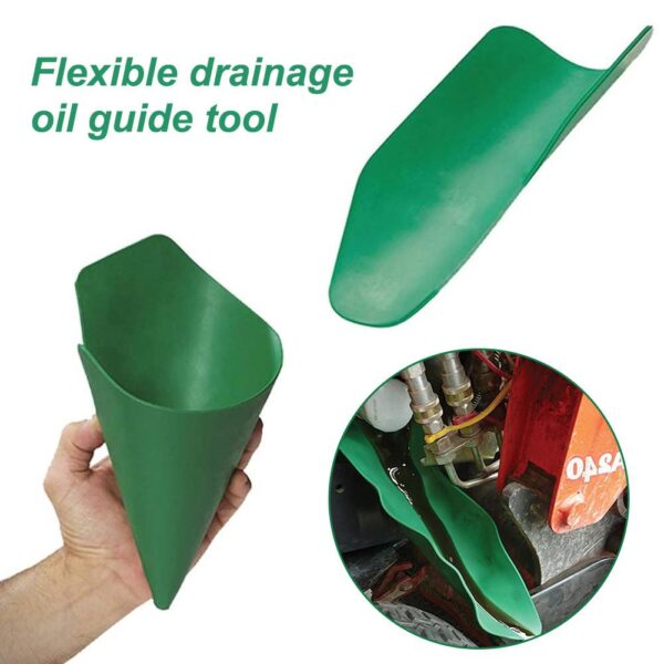 US IN STOCK Flexible Draining Tool Funnel Oil Additive Motorsiklo Farm Machine Funnel Pag-funnel sa Salakyanan Mas Taas 1