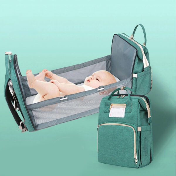 Umaubaby Pre Design Baby Wëndeltasche Waasserdichte Maternité Bag Fir Poussette Wéckel Bag Grouss Kapazitéit Multifunktioun 6