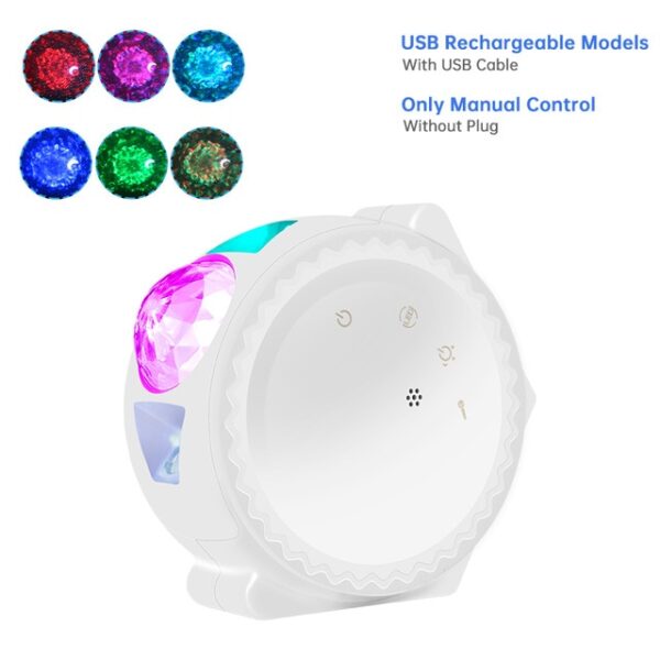 Teilgeoir cianda WIFI Star Star Sky Sky Night Light Ocean Ocean Sky Teilgeoir Oíche Tonn Uisce