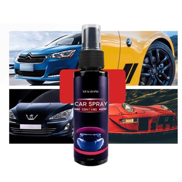 100ml Fanamboarana fiara manify fiara Nano Spray Auto Interior Restorer manamboatra Agent Car Paint Polish Coating Spray 2