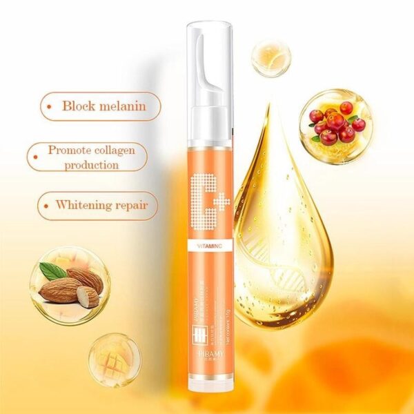 15 מ"ל להסרת פגמים מיידית ג'ל VC Whitening Freckle Serum Brighten Skin Care Care Care Shine Banishing Cream Serum 5