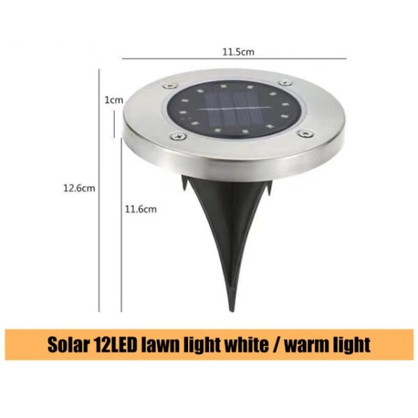 16 LEDs Ground Light Solar Powered Garden Landscape Lawn Lamp Buried Light Outdoor Road Stairs Decking 3.jpg 640x640 3