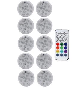 2020 New RGB Submersible Light with Magnet 13 LED Underwater Night Light Swimming Pool Light for 9.jpg 640x640 9