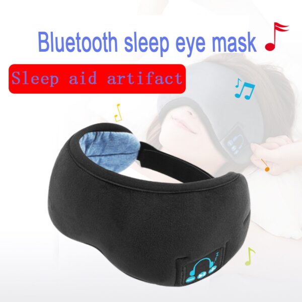2020 manufacturers new wireless Bluetooth v5 0 headset call music sleep artifact breathable sleep eye mask 1