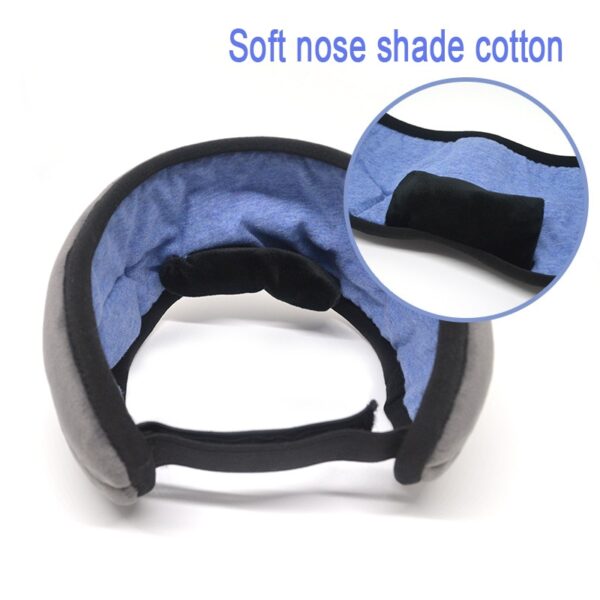 2020 manufacturers new wireless Bluetooth v5 0 headset call music sleep artifact breathable sleep eye mask 3