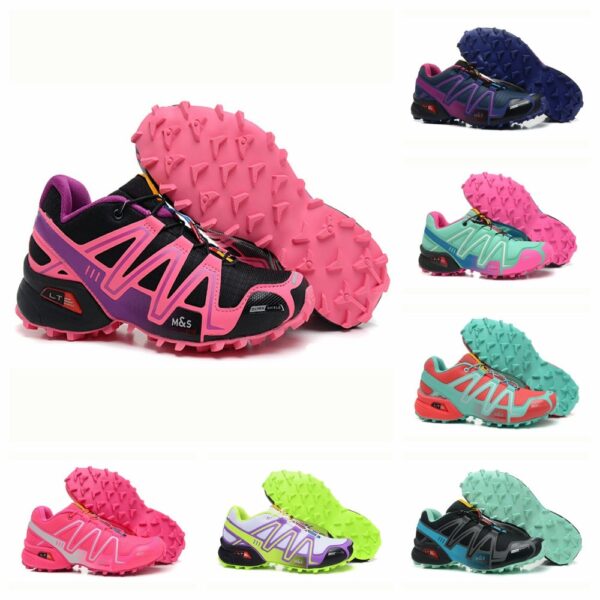 2020 new speed cross 34 CS I women s running shoes blue pink red breathable sport