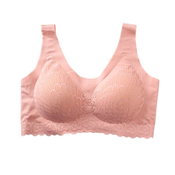 5 Dathanna Bras do Mhná Te 2020 Is nua Comhrian Gan Sreang 5D Lása Bra Fo-éadaí Breathable Gan uaim 3.jpg 640x640 3