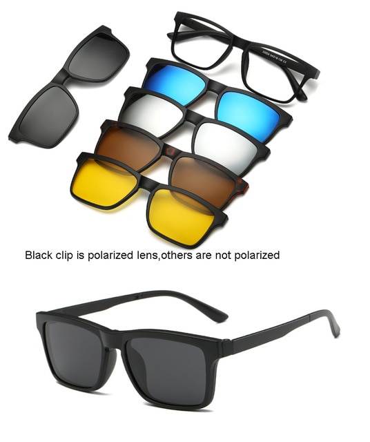 6 Sa 1 Custom Men Women Polarized Optical Magnetic Sunglasses Clip Magnet Clip sa Sunglasses Polaroid 4..jpg 640x640 4