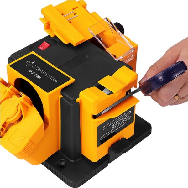 96W 65W 3 in1 Multifunction Knife Sharpener Electric Drill Sharpening Machine Kitchen Knife Sharper Grinding Sharpener 4