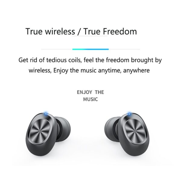 B9 TWS Bluetooth Earphones Wireless Earphone 8D HIFI Sport With MIC Earbuds Gaming Music Headset For 4