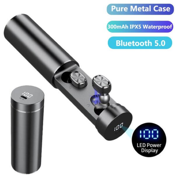 B9 TWS Bluetooth-kuulokkeet Langattomat kuulokkeet 8D HIFI Sport MIC-kuulokkeilla pelimusiikkikuulokkeet