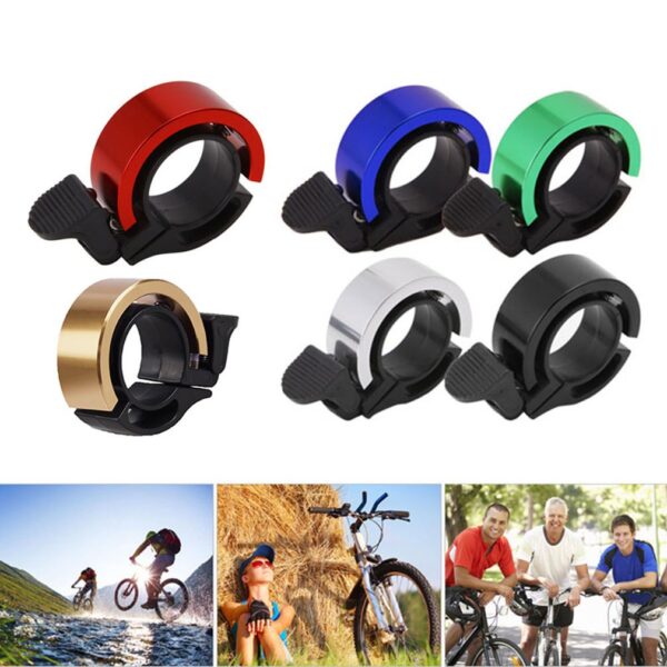 Bicycle Bell 2020 New Q Type Aluminum Alloy Bicycle Bell For Mtb Cycling Alloy 90Db Horn 2