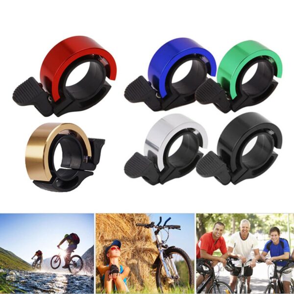 Bicycle Bell 2020 New Q Type Aluminium Alloy Bicycle Bell For Mtb Cycling Alloy 90Db Horn 2