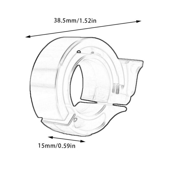 Dzwonek rowerowy 2020 nowy dzwonek rowerowy ze stopu aluminium typu Q do stopu rowerowego Mtb 90Db Horn 3