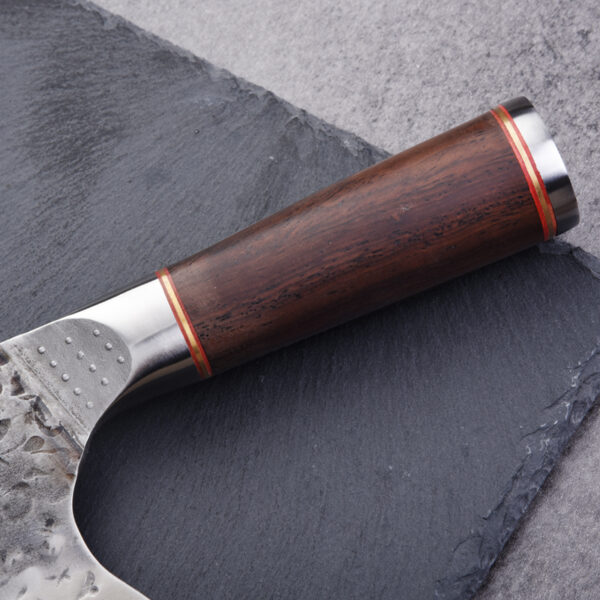 Butcher Knife stainless 5CR15MOV Steel Chop Chinese Cleaver Kitchen Knife Chef Cooking Tools with Wooden handle 3
