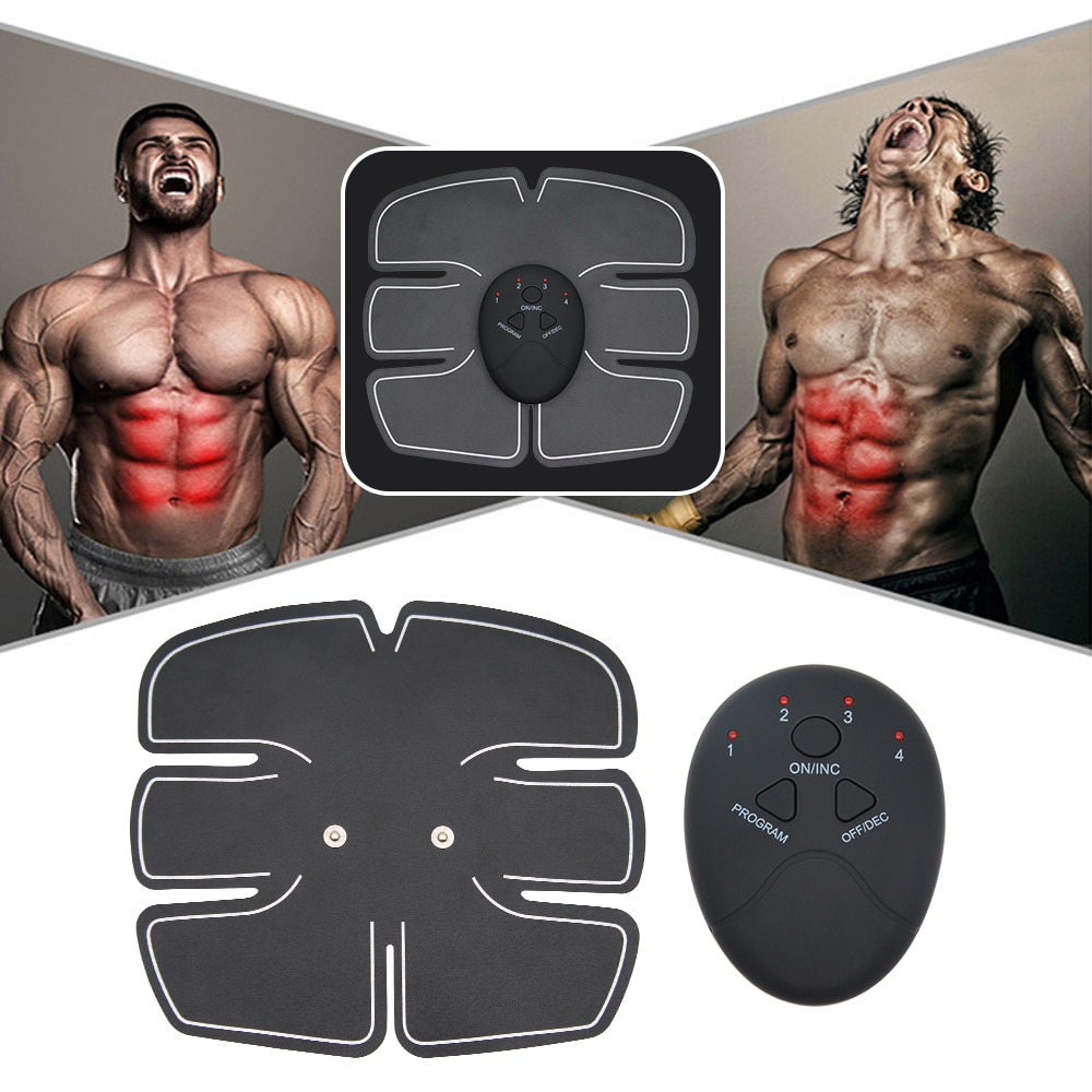 Smart EMS Buttocks Trainer Electric Muscle Stimulator Wireless Arm Abdominal ABS 