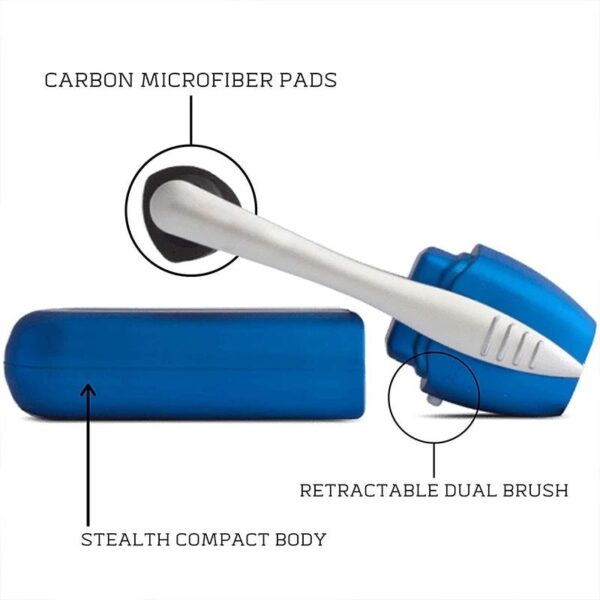 Eyeglass Cleaning Kit Glasses Cleaner Eyeglass Sunglass Eyewear Cleaning Brush Maintenance Tool Multi Function Portable Hot 3