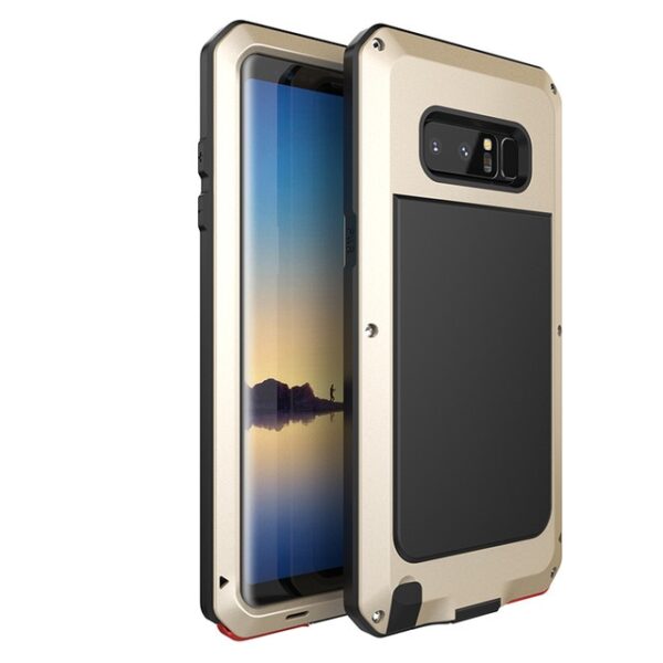 Bug-os nga Protective Luxury Doom Armor Heavy Duty Case S10 S10E S10Plus NOTE9 Metal Case Shockproof Para sa 1.jpg 640x640 1