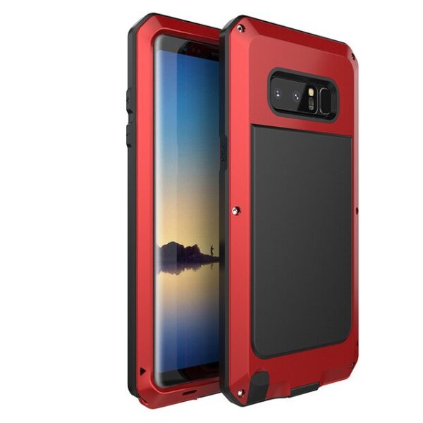 Nchekwa okomoko mbibi ihe agha dị arọ S10 S10E S10Plus NOTE9 Metal Case Shockproof Maka 2.jpg 640x640 2