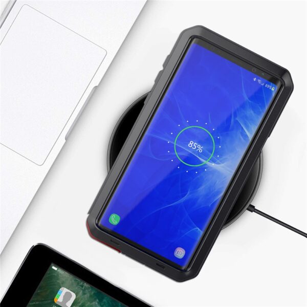 Full Protective Luxury Doom Armor Heavy Duty Case S10 S10E S10Plus NOTE9 Metal Case Shockproof For 3