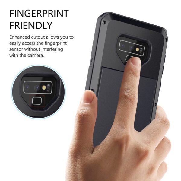 Full Protective Luxury Doom Armor Heavy Duty Case S10 S10E S10Plus NOTE9 Metal Case Shockproof For 4