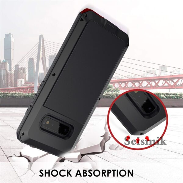 Full Protective Luxury Doom Armor Heavy Duty Case S10 S10E S10Plus NOTE9 Metal Case Shockproof For 5