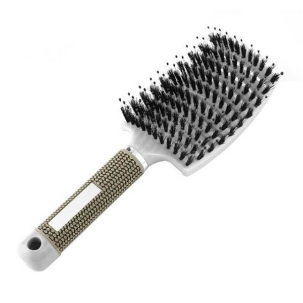 ເຄື່ອງ ສຳ ອາງ ບຳ ລຸງຊົງຜົມ Comb Brush Bristle Nylon Women Wet Curly Detangle ແປງ ສຳ ລັບເຮັດຜົມລວດລາຍຜົມ 1.jpg 640x640 1