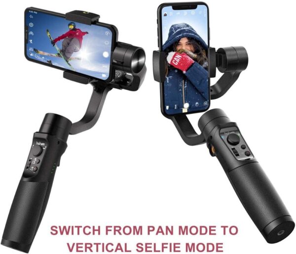 Hohem Smartphone Gimbal 3 Axis Handheld Stabilizer for iPhone11Pro Max for Android Smartphones Samsung S10 iSteady 1 1