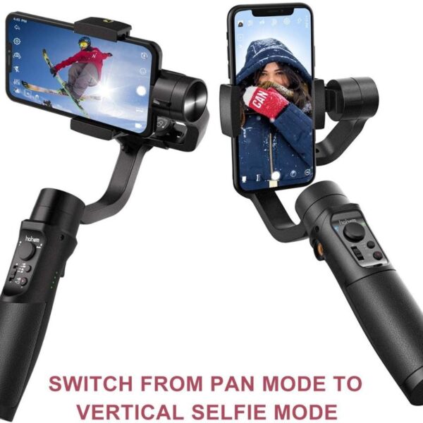 Hohem Smartphone Gimbal 3 Axis Handheld Stabilizer for iPhone11Pro Max for Android Smartphones Samsung S10 iSteady 1 1